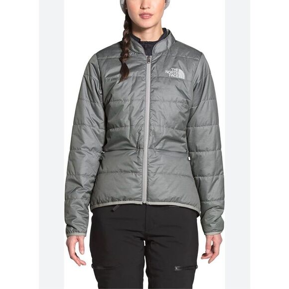 The North Face Women's Insulated Puffer Jacket Gray Size M - Picture 1 of 4